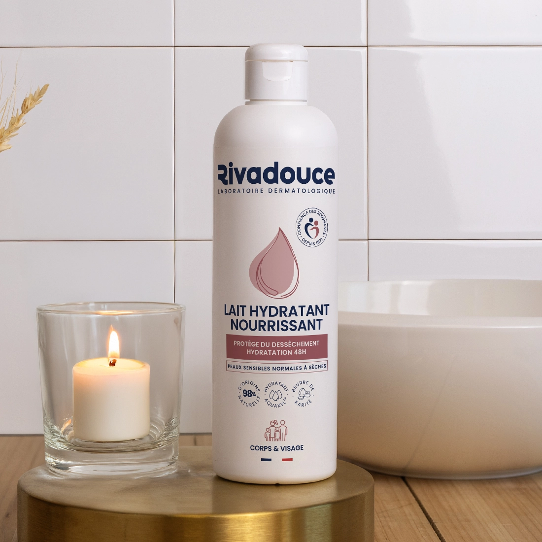 Lait hydratant nourrissant 500ml image number 0